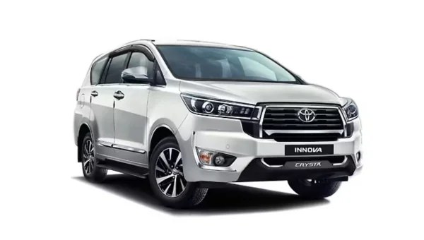 Toyota Innova Crysta taxi in Udaipur
